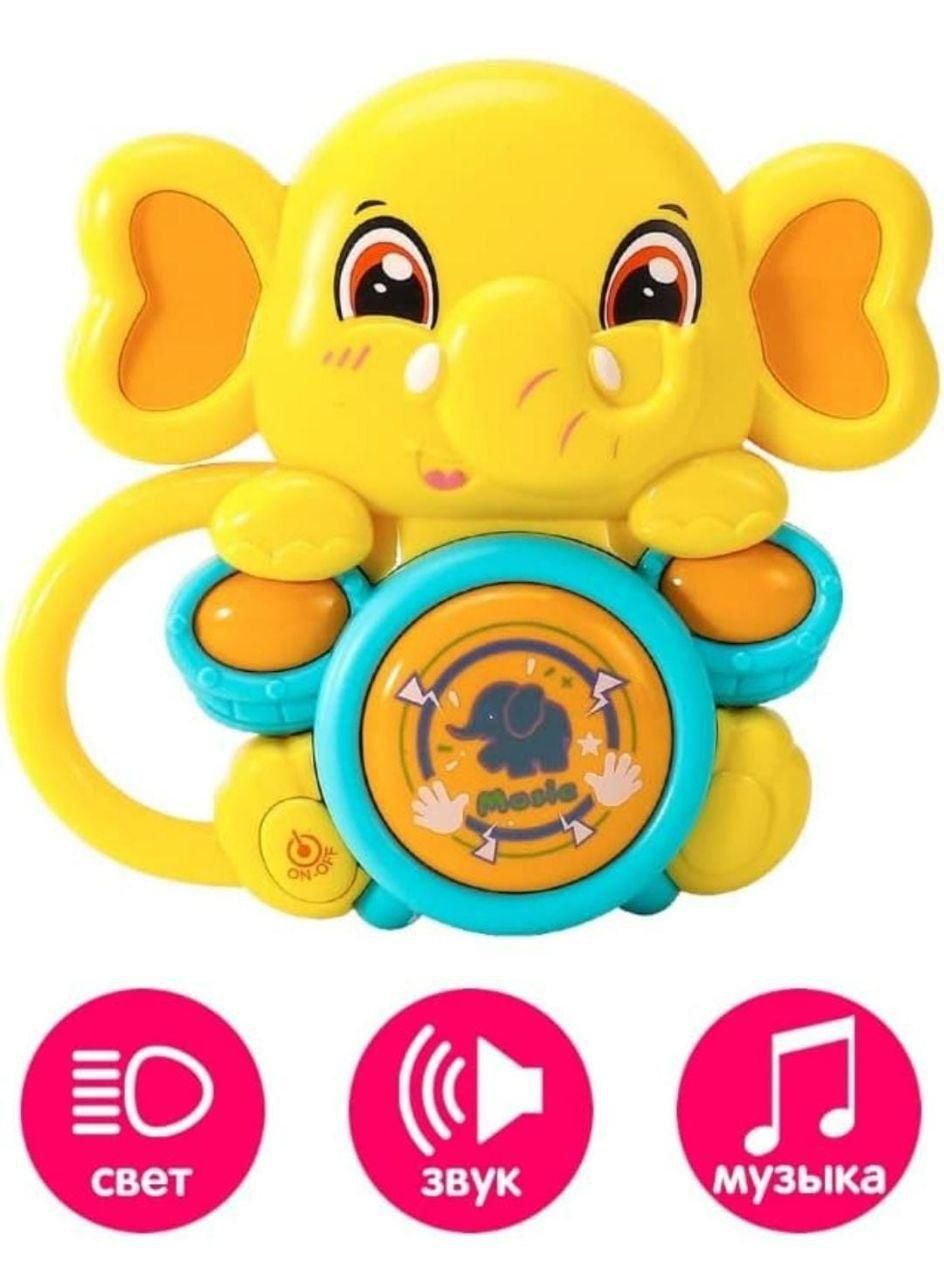 Elephant Musical Instrument Drum Toy for Kids